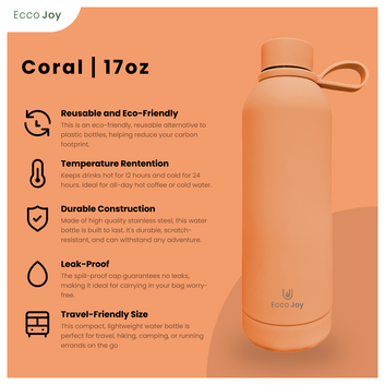 Ecco Joy Bottle - Coral