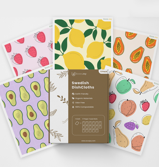 Ecco Joy Swedish dishcloths - Fruits Collection